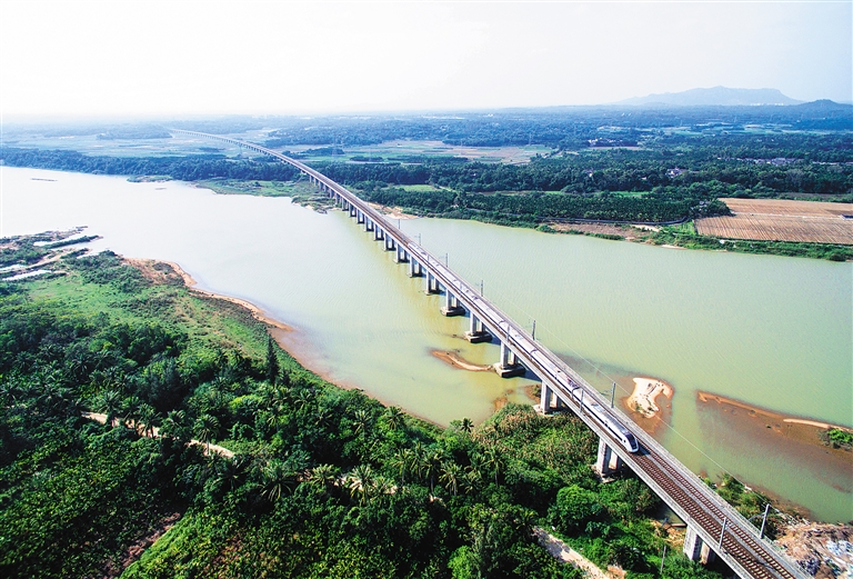 海南環島鐵路萬泉河特大橋