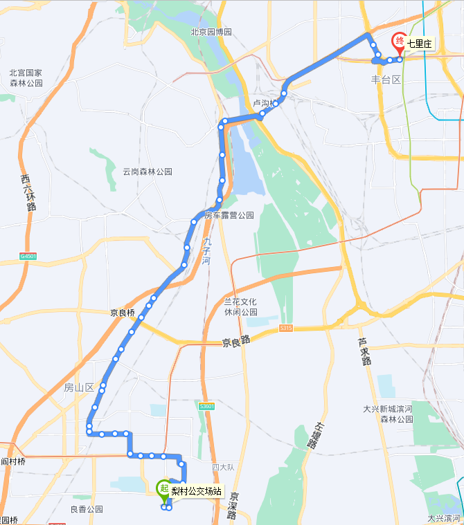 北京公交896路