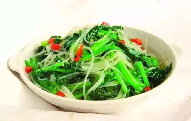 菠菜燒冬粉