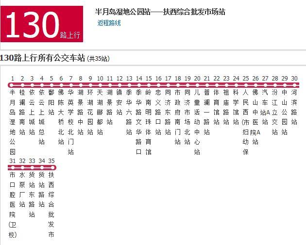 佛山公交130路