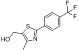 [4-甲基-2-（4-（三氟甲基）苯酚）-1,3-噻唑-5-基]甲醇