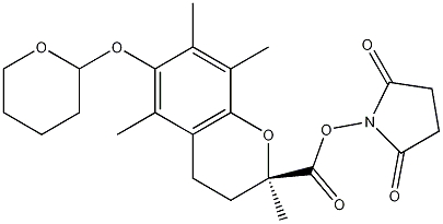 (2R)-6-（四氫-2H-吡喃-2-氧基）-2,5,7,8-四甲基苯並二氫吡喃-2-羧酸琥珀醯亞胺酯