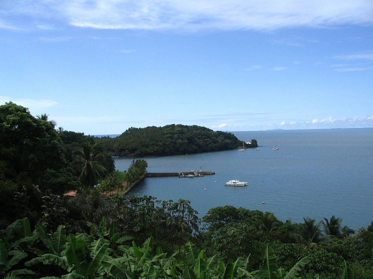 法屬蓋亞那皇家島一景