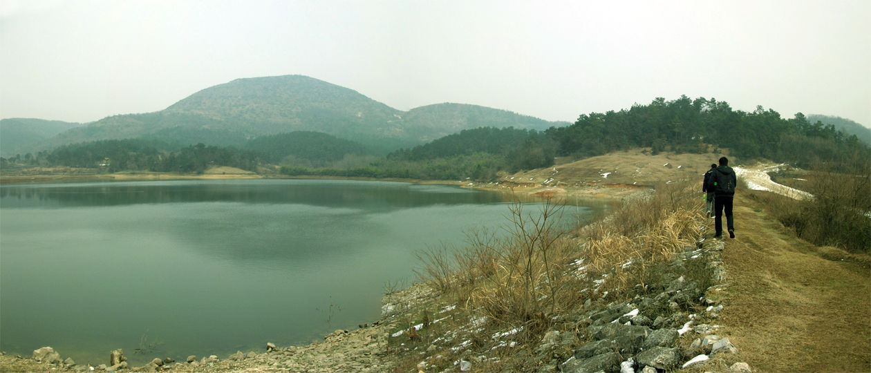 西黃山全景圖