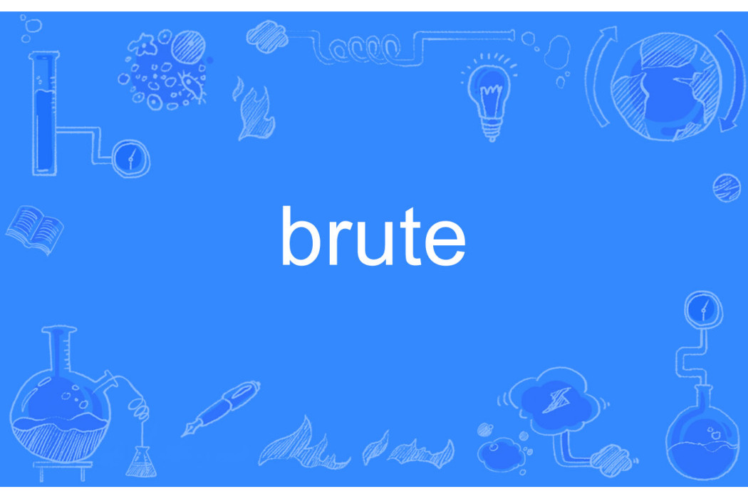 brute(英文單詞)