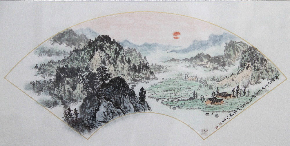 李小明山水畫