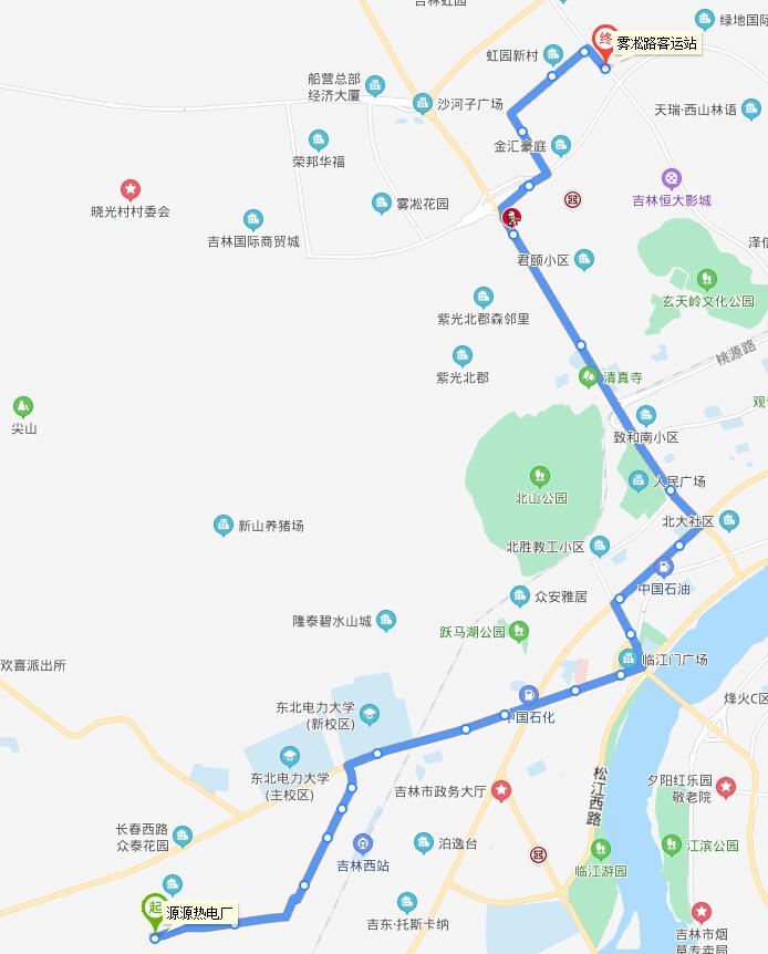 吉林公交34路