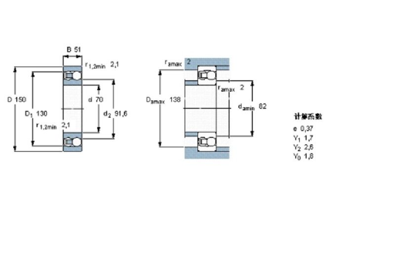 SKF 2314M軸承