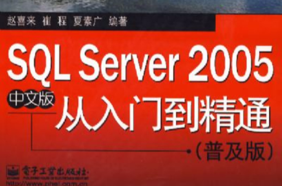 SQL Server 2005中文版從入門到精通