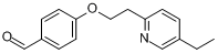 4-[2-（5-乙基-2-吡啶基）乙氧基]苯甲醛