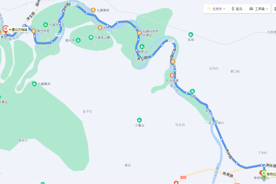 北京公交F82路