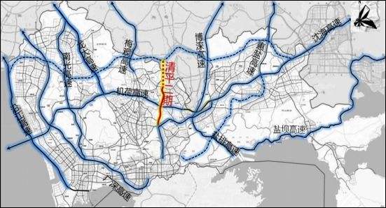 機荷高速公路區位