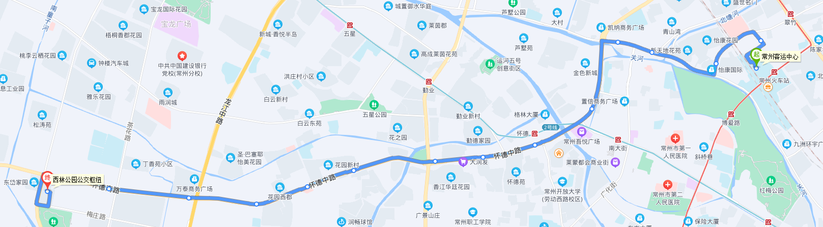 常州公交B21路