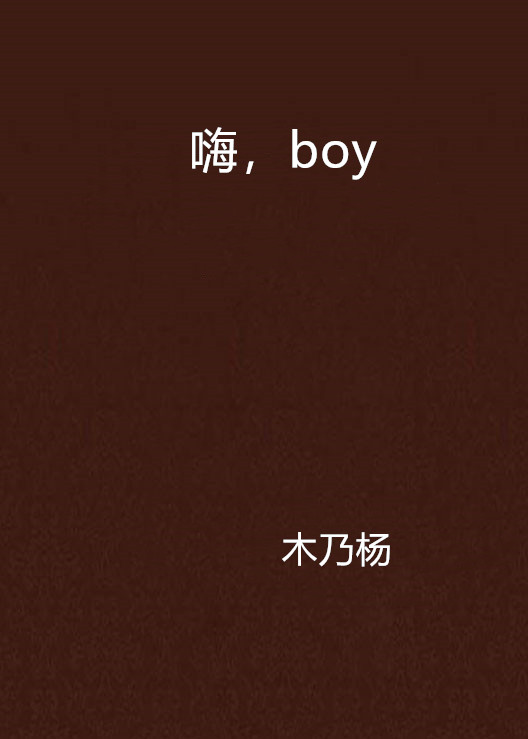 嗨，boy