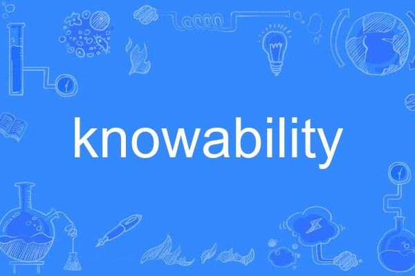 knowability