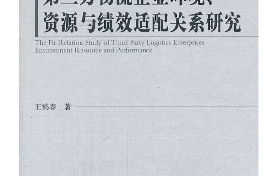 第三方物流企業環境、資源與績效適配關係研究