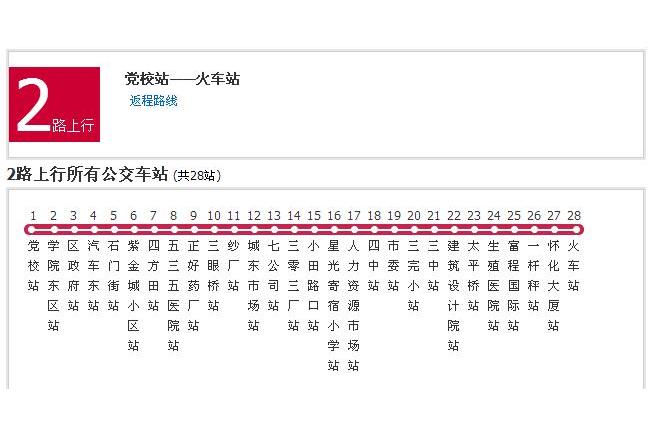 懷化公交2路