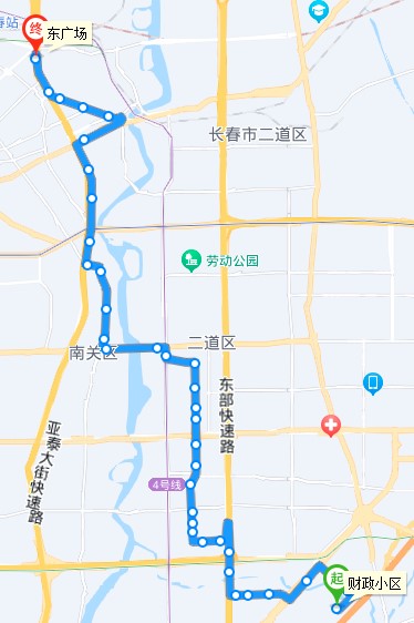 長春公交G125路