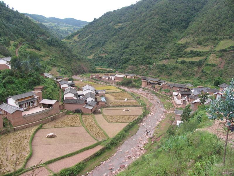 銀廠河村