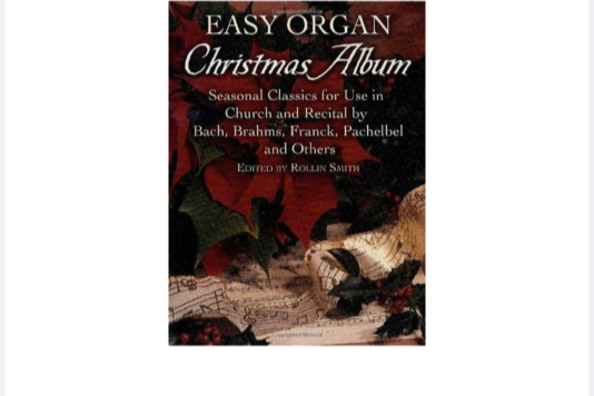 Easy Organ Christmas Album 簡易管風琴聖誕作品集