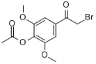 4-（2-溴乙醯基）-2,6-二甲氧基苯基乙酸酯