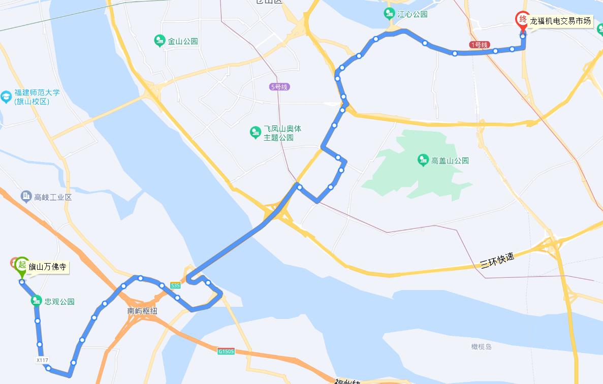 福州公交357路