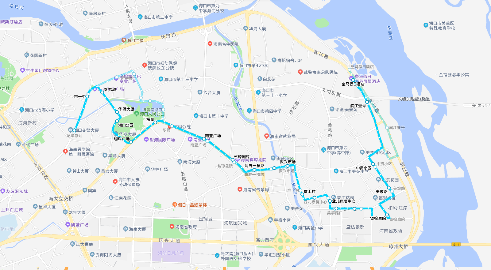 海口公交8路