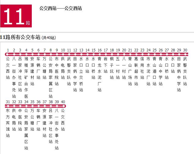 萍鄉公交11路