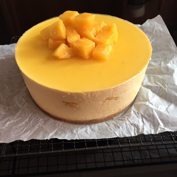 芒果牛奶芝士凍糕