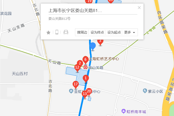 婁山關路812號