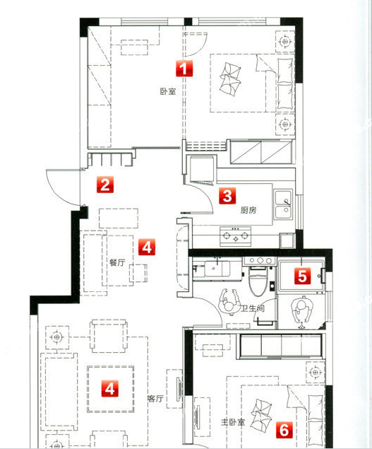 萬科花園小城戶型圖