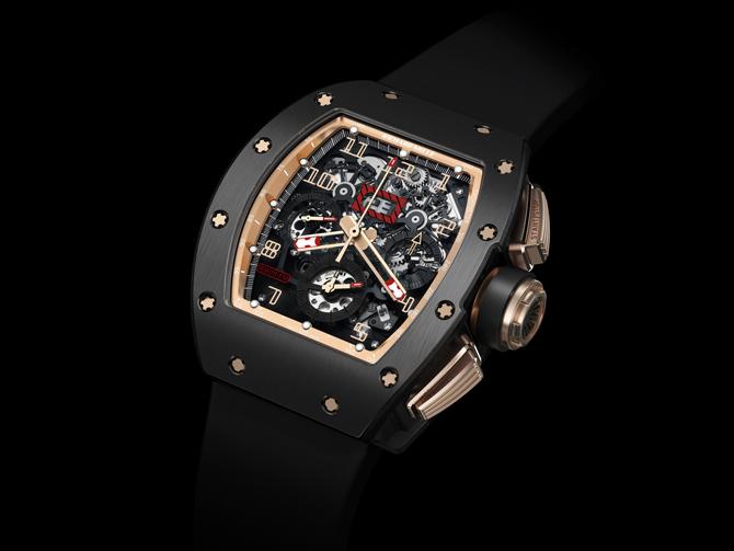 RICHARD MILLE RM 011 Black Kite飛返計時腕錶