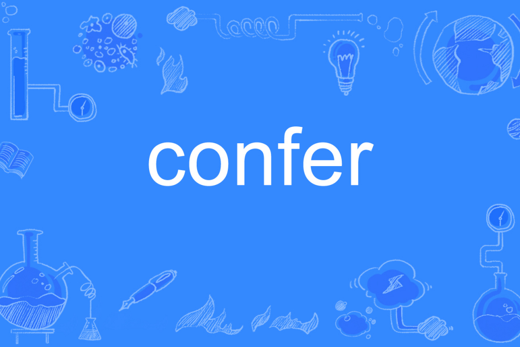 confer