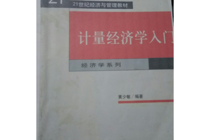 計量經濟學入門(2004年北京大學出版社出版的圖書)