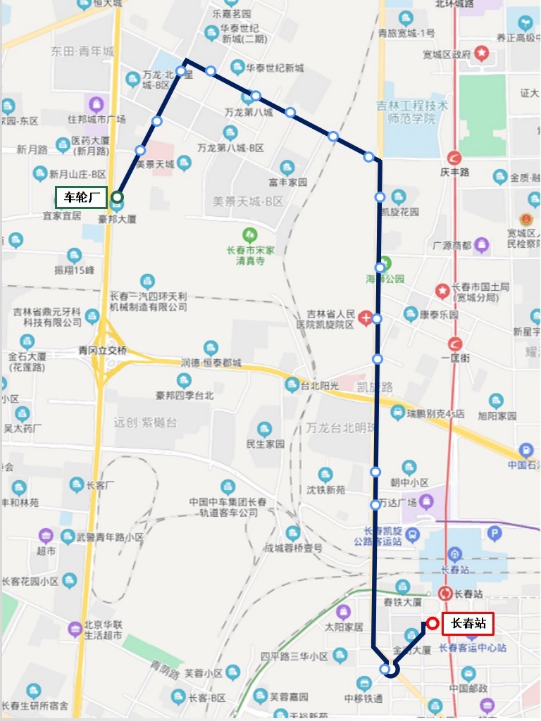 長春公交K2路