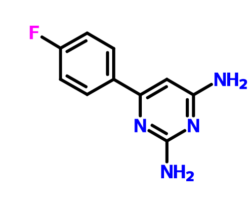 2,4-二氨基-6-（4-氟苯基）嘧啶