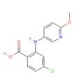 4-氯-2-[（6-甲氧基-3-吡啶基）氨基]苯甲酸
