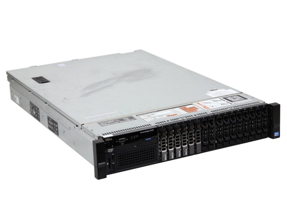 戴爾易安信PowerEdge R720 機架式伺服器(Xeon E5-2630/16GB/2TB*3)