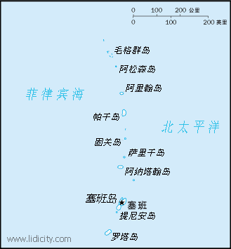 群島示意圖