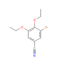 3-溴-4,5-二乙氧基苯甲腈