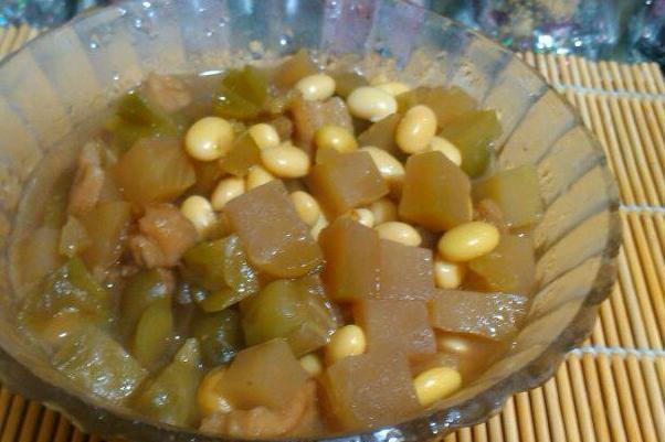 黃豆榨菜湯