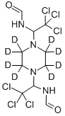 氘代1,4-二（2,2,2-三氯-1-甲醯胺基乙基）哌嗪