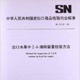 出口水果中2,4-滴殘留量檢驗方法