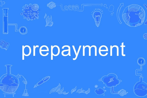 prepayment