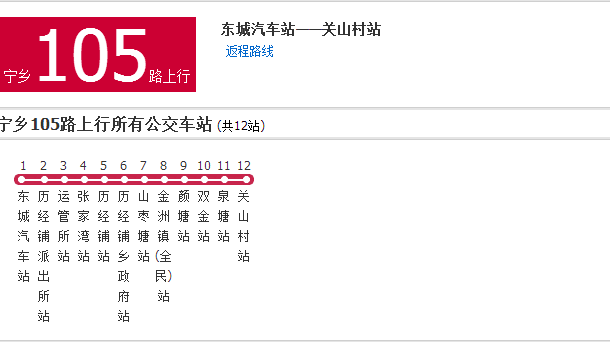 長沙公交寧鄉105路