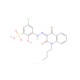 3-[（1-丁基-1,2-二氫-4-羥基-2-氧代-3-喹啉基）偶氮]-5-氯-2-羥基-苯磺酸