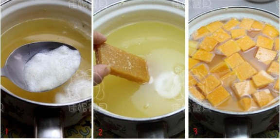 冰鎮南瓜綠豆心湯