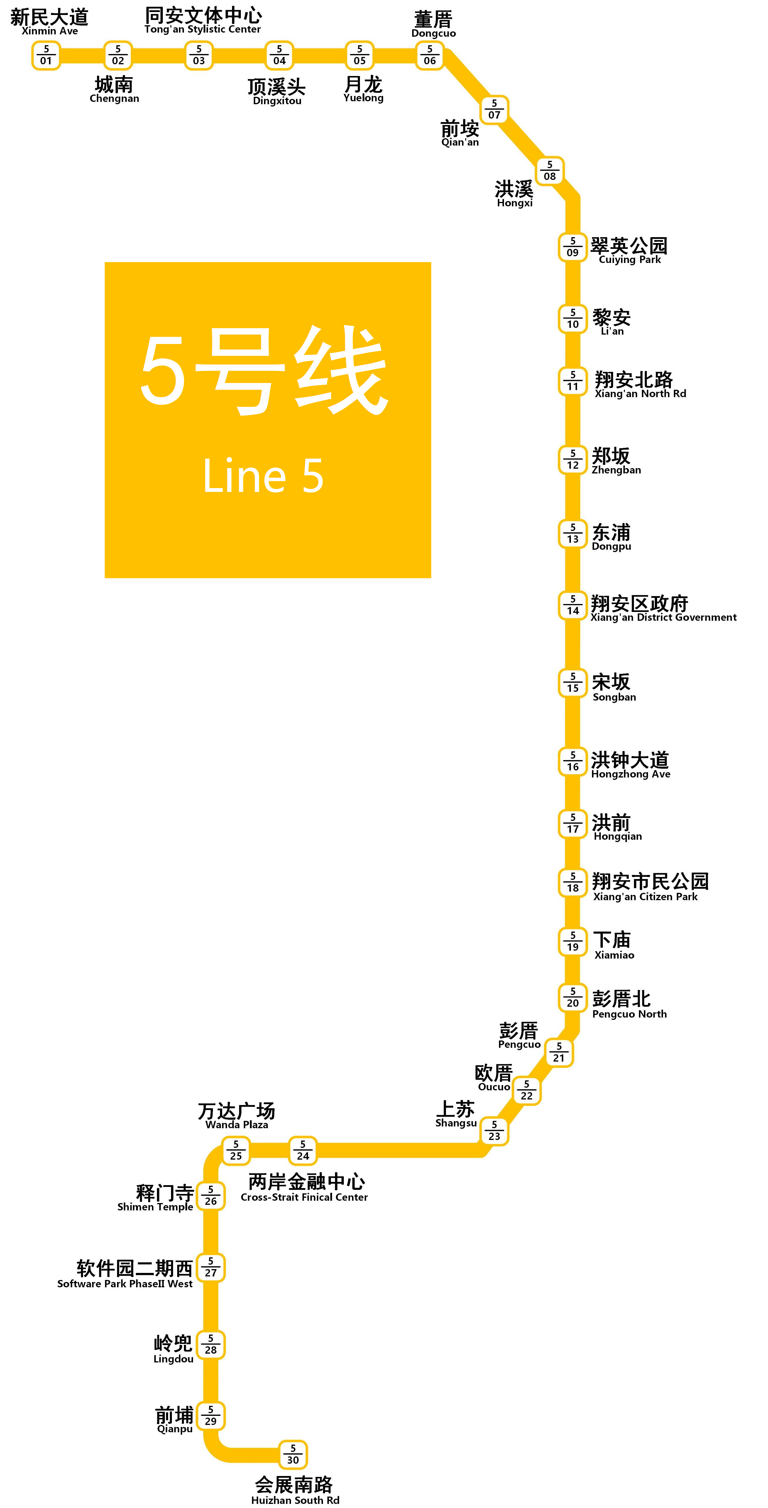 廈門捷運5號線