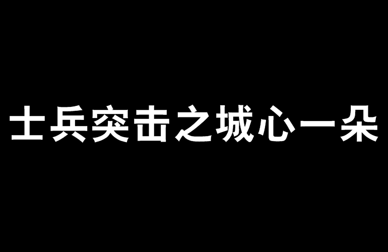 士兵突擊之城心一朵