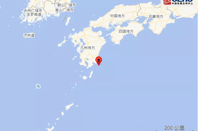 10·6九州島海域地震